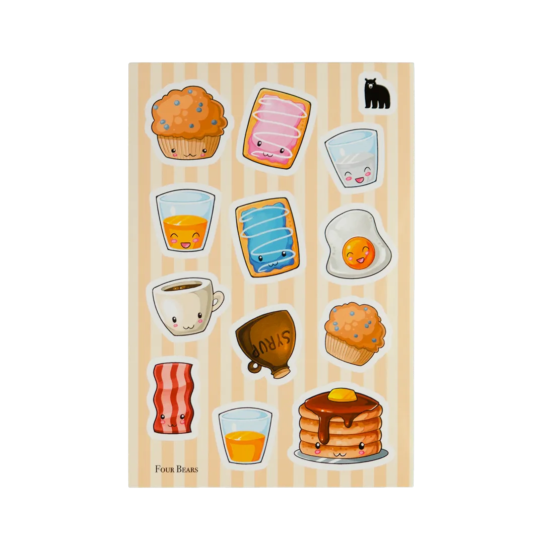 Cute Food Stickers Newsletter