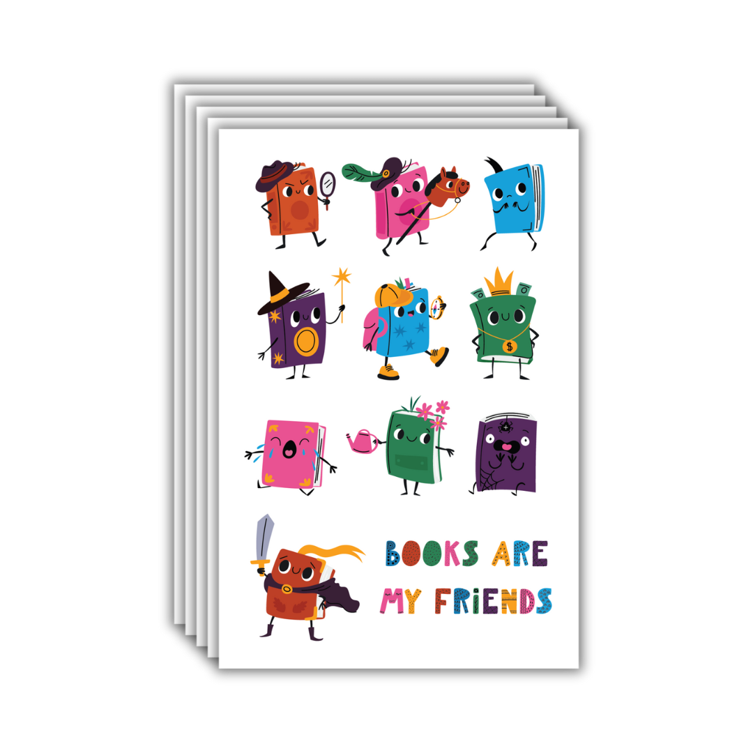 Book Friends Postcards