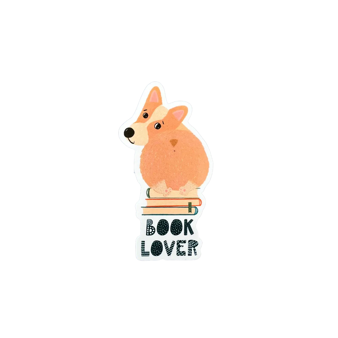 Book Lover Vinyl - Four Bears Sticker Club