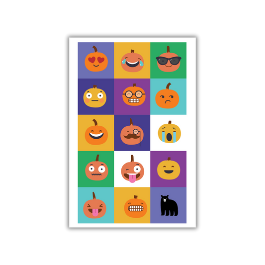 Emoji Pumpkins