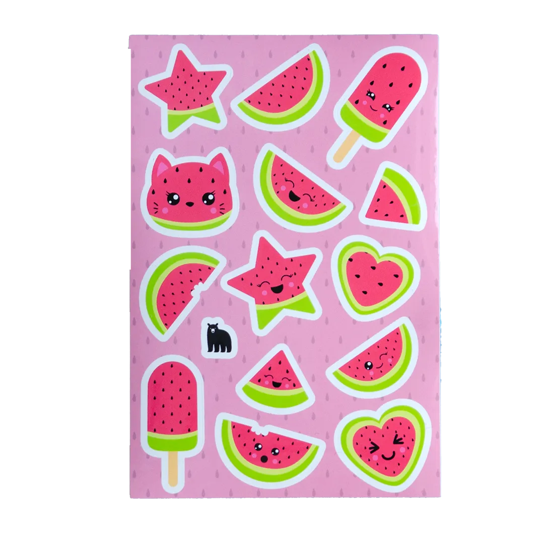 Kawaii Watermelon - Four Bears Sticker Club