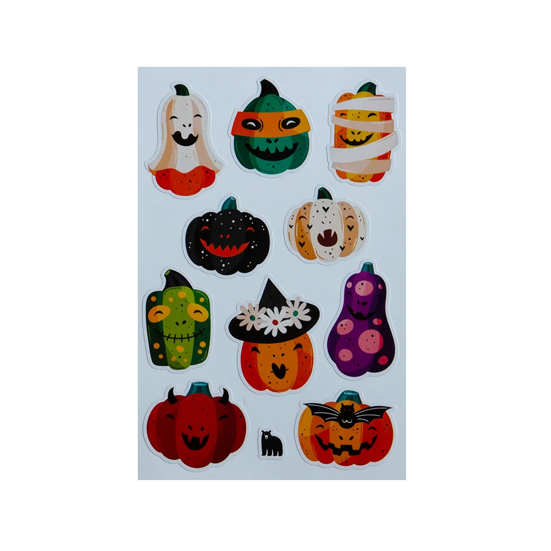 Spooky Pumpkins – Four Bears Sticker Club